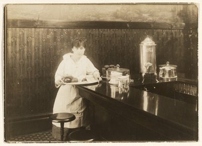 Waitress - Lewis W. Hine