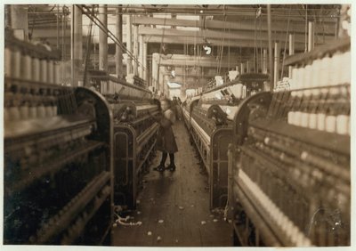 Enfant fileuse dans les moulins à coton de Mollahan, Newberry, Caroline du Sud, 1908 - Lewis Wickes Hine