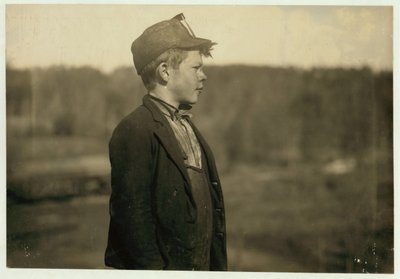 Dave, un jeune pousseur, déplaçant des trams et du charbon, à Bessie Mine, Alabama (Sloss-Sheffield Steel and Iron Co), 1910 - Lewis Wickes Hine