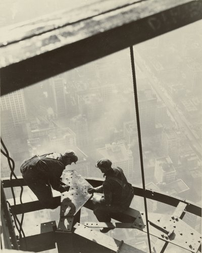 Empire State Building, New York, 1931 - Lewis Wickes Hine