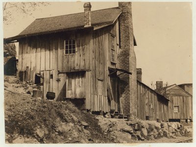 Logements pour les travailleurs à la Rome Hosiery Mill, Géorgie, 1913 - Lewis Wickes Hine