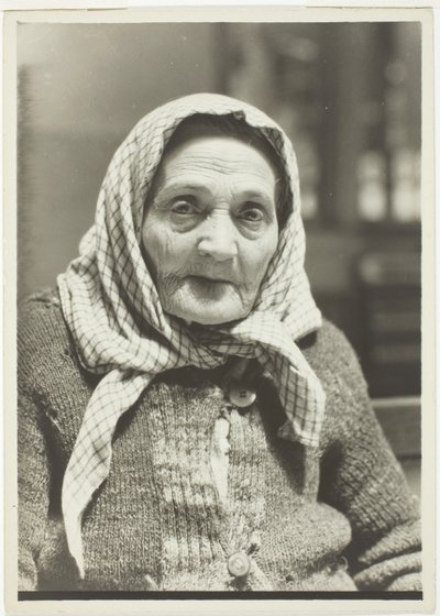 Grand-mère juive, Ellis Island - Lewis Wickes Hine