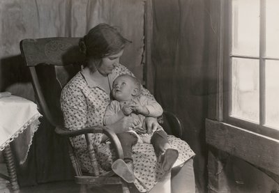 Oklahoma Madonna, (Service sécheresse de la Croix-Rouge) - Lewis Wickes Hine