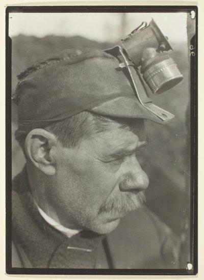 Contremaître slave dans une mine de charbon en Pennsylvanie - Lewis Wickes Hine