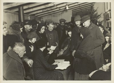 Chèques de secours de la WPA remis aux mineurs au chômage, Scott