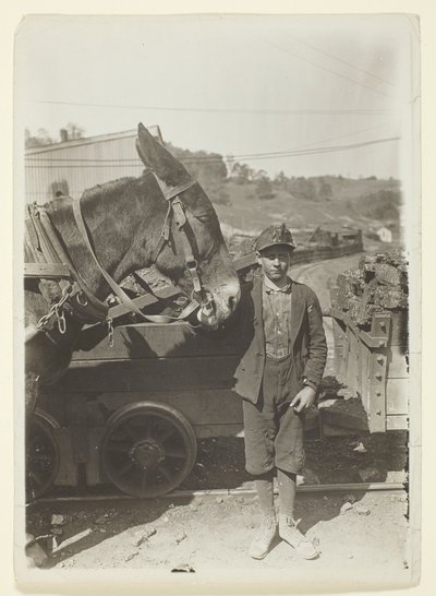 Jeune conducteur dans une mine de charbon en Virginie occidentale - Lewis Wickes Hine