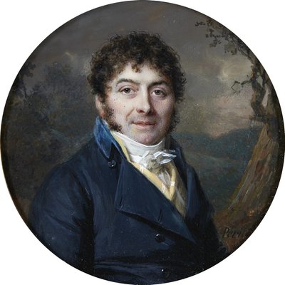 Portrait of Marc-Antonie Désaugiers (1772-1827) - Lié Louis Périn-Salbreux