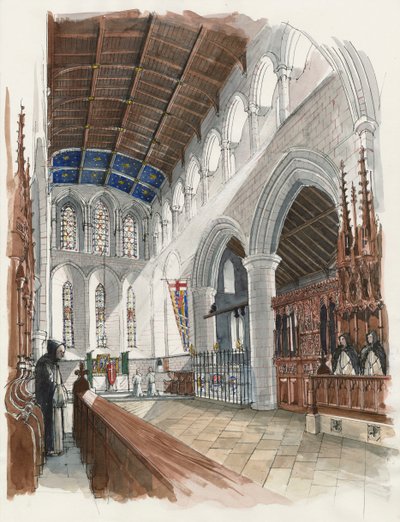 Prieuré de Lanercost, 13ème siècle, vers 2000-2010 - Liam Wales