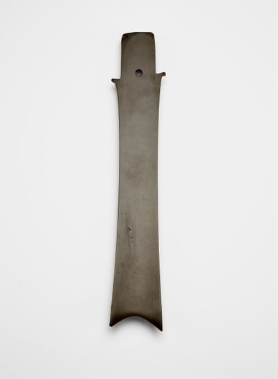 Lame fourchue (zhang), c.2000-1700 avant J.-C. (jade, néphrite) - Liangzhu culture