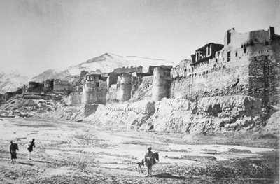 Bala Hissar à Kaboul pendant la deuxième guerre afghane 1878-80 - Unbekannt Unbekannt