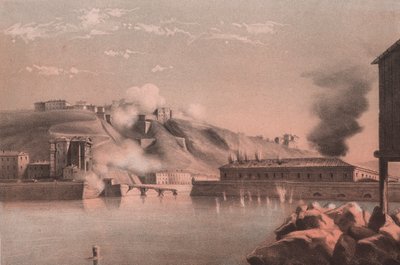 Bataille de la forteresse et des forts de Porta Pia contre Lazzaretto, siège d
