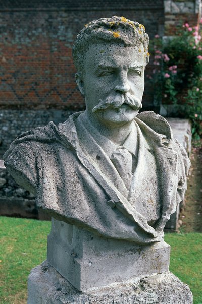 Buste de Guy De Maupassant, jardin du Château de Miromesnil, France, Haute-Normandie - Unbekannt Unbekannt
