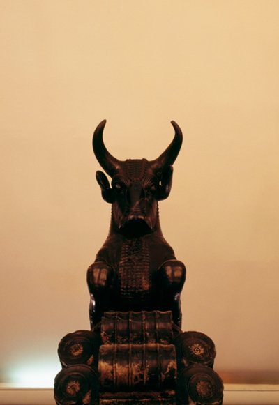 Chapiteau en forme de tête de taureau, de Persépolis, Iran - Unbekannt Unbekannt