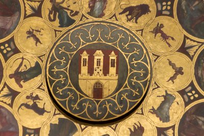 Château (détail du cadran du calendrier, sous l