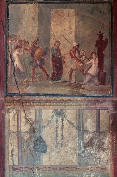 Fresque, Maison de Ménandre, Pompéi - Unbekannt Unbekannt