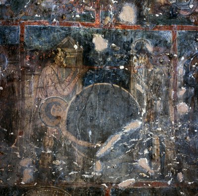 Fresque dans le monastère d