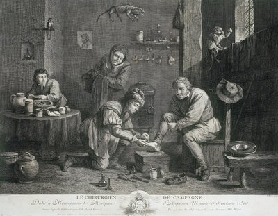 Le chirurgien de campagne, vers 1747 - Unbekannt Unbekannt