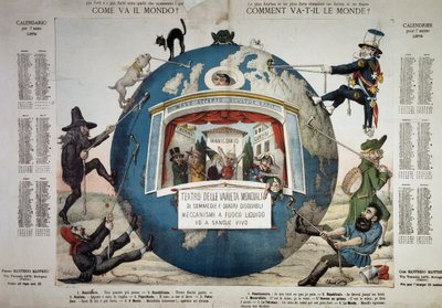 Comment va le monde, calendrier pour l
