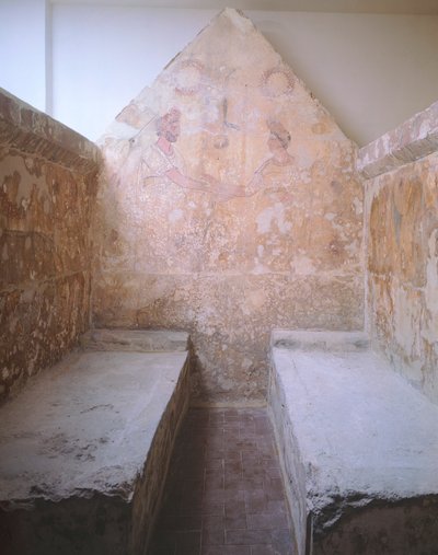 Italie, Campanie, Paestum, Scène d