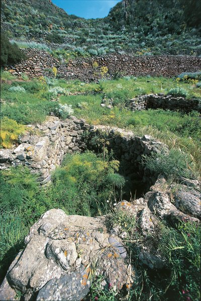 Italie, Région de Sicile, Province de Messine, Île de Filicudi, Capo Graziano, Ruines du village préhistorique - Unbekannt Unbekannt