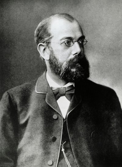 Portrait de Heinrich Hermann Robert Koch (1843-1910), médecin et bactériologiste allemand, prix Nobel de médecine en 1905 (photographie) - Unbekannt Unbekannt