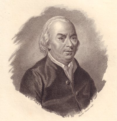 Portrait du poète italien Gian Carlo Passeroni (1713-1803), gravure sur cuivre par Eugenio Silvestri - Unbekannt Unbekannt