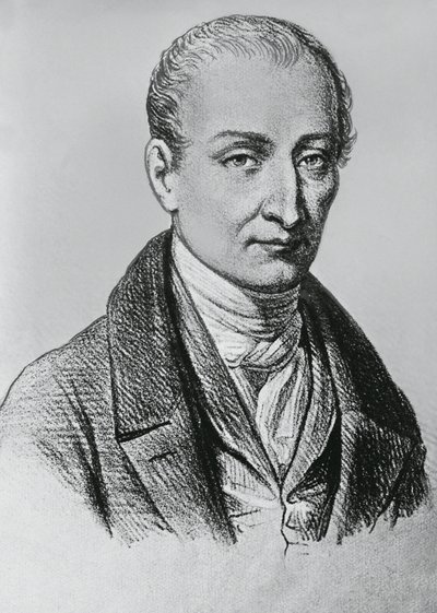 Portrait de Joseph Nicéphore Niépce (1765-1833), inventeur français de l