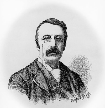 Portrait de Sir Charles Villiers Stanford, compositeur et chef d