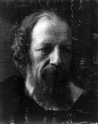 Portrait du poète Alfred Lord Tennyson - Unbekannt Unbekannt
