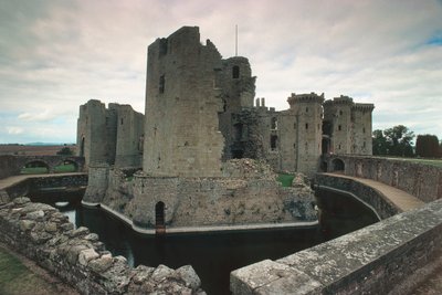 Château de Raglan, Monmouthshire, Pays de Galles, Royaume-Uni - Unbekannt Unbekannt