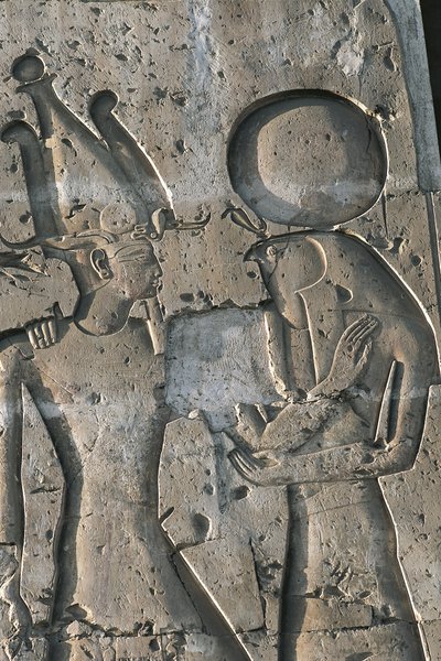 Relief dans le temple funéraire de Séthi I - Unbekannt Unbekannt