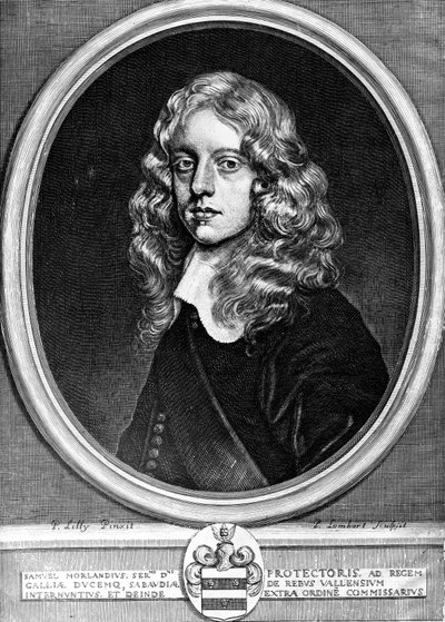 Sir Samuel Morland, diplomate, mathématicien et inventeur anglais, vers 1660 - Unbekannt Unbekannt