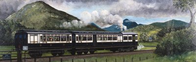 Le train à vapeur Coniston sur le Furness Railway, Cumbria - Unbekannt Unbekannt