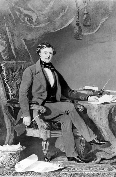 Thomas Brassey, entrepreneur et ingénieur ferroviaire britannique, vers 1830 - Unbekannt Unbekannt