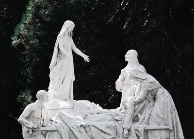 Vierge guérissant une personne malade - Unbekannt Unbekannt