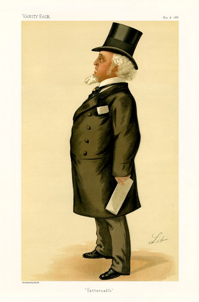 Edmund Tattersall - portrait debout - Liborio Prosperi