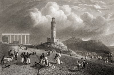 Monument de Nelson, Calton Hill, Édimbourg, de 