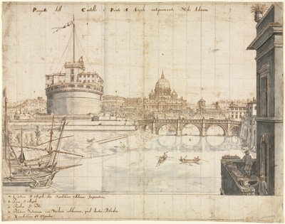 Dix-huit vues de Rome : Le Castel Sant