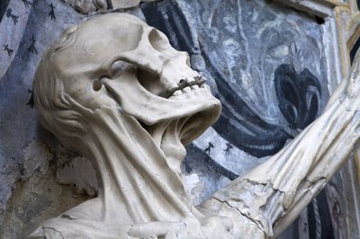 Écorché, ou Le Squelette (détail) - Ligier Richier