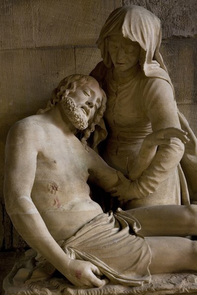 Pietà (détail) - Ligier Richier