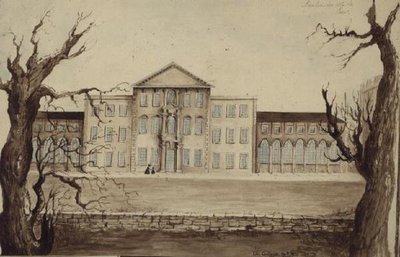 Aynhoe vu des jardins - Lili Cartwright