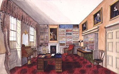 Le bureau de M. Cartwright à Aynhoe - Lili Cartwright