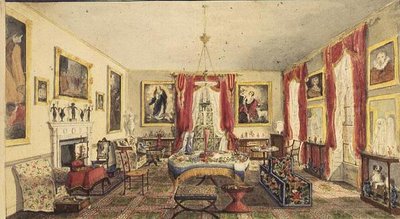 Le salon à Aynhoe - Lili Cartwright