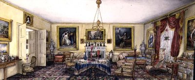 Le salon à Aynhoe - Lili Cartwright