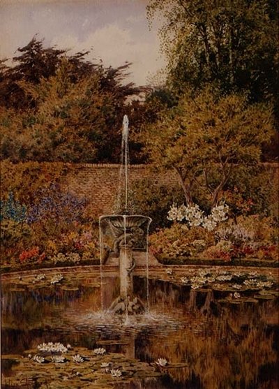Un vieux jardin aquatique - Lilian Stannard