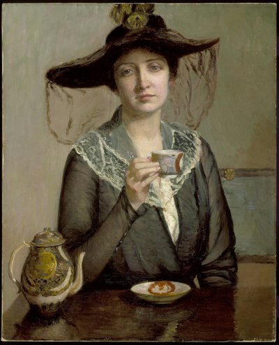 Une tasse de thé - Lilla Cabot Perry