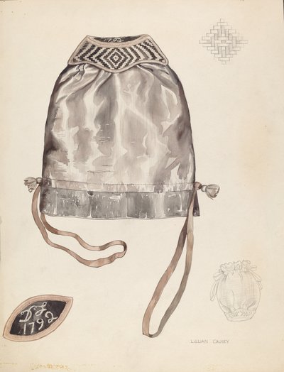 Sac, vers 1937 - Lillian Causey