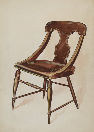 Chaise, vers 1937 - Lillian Causey