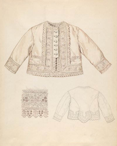 Veste, vers 1937 - Lillian Causey