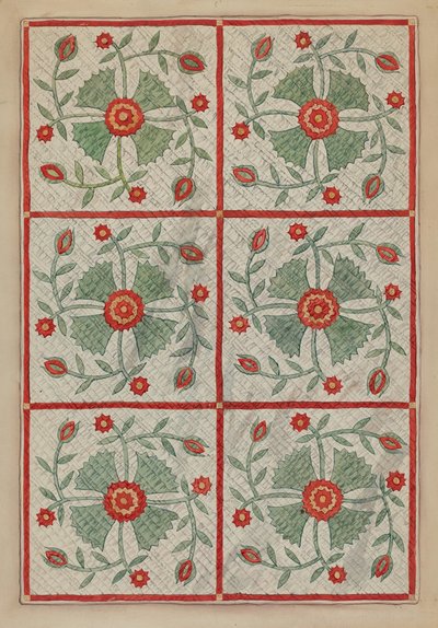 Couverture, vers 1937 - Lillian Causey